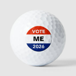 Personal Vote 2026 Midterm Election Campaign Golfballen