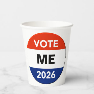 Personal Vote 2026 Midterm Election Campaign Papieren Bekers