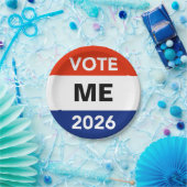 Personal Vote 2026 Midterm Election Campaign Papieren Bordje (Feest)