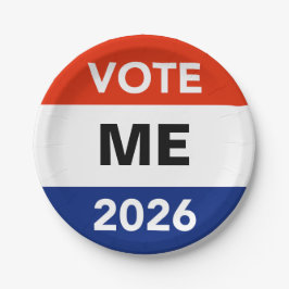 Personal Vote 2026 Midterm Election Campaign Papieren Bordje