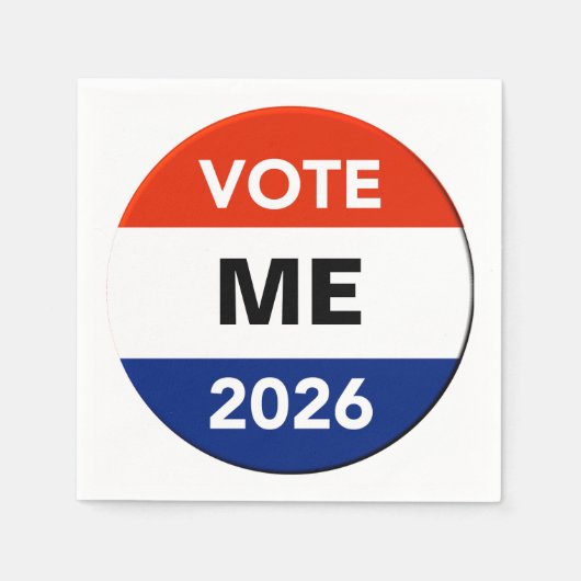 Personal Vote 2026 Midterm Election Campaign Servet (Voorkant)