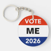 Personal Vote 2026 Midterm Election Campaign Sleutelhanger (Voorkant)