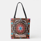 personal-Wester Glitz Tote Bag (Achterkant)
