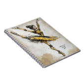 PERSONALISATIE: Dansende Meisje | Notitieboek (Rechterzijde)