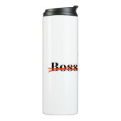 Personalisatie doel leider niet boeken thermosbeker (Gedraaid links)