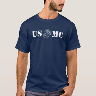 Personalisatie: Eagle Wereldbol & Anchor T-shirt