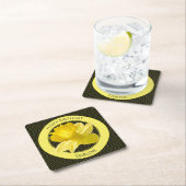 Personalisatie:  Floral Photography Yellow Daffodi Kartonnen Onderzetters (Insitu)