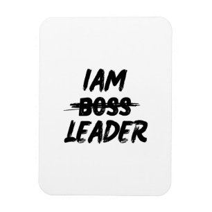 Personalisatie Fotomagneet Iam Leader niet boeken Magneet