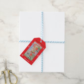 PERSONALISATIE KERST CADOSETIKET CADEAULABEL (Met Touw)