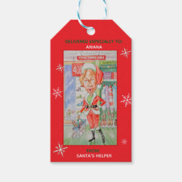 PERSONALISATIE KERST CADOSETIKET CADEAULABEL
