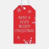 PERSONALISATIE KERST CADOSETIKET CADEAULABEL (Achterkant)