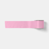 PERSONALISATIE NAAM EN TEKST ROZE SATIJNEN LINT (Voorkant)