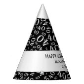 Personalisatie: Over The Hill 40th Birthday Theme Feesthoedjes (Links)