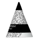 Personalisatie: Over The Hill 50th Birthday Theme Feesthoedjes (Rechts)