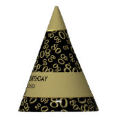 Personalisatie: Over The Hill 80th Birthday Theme Feesthoedjes (Rechts)