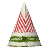 Personalisatie: Pet voor pretkerst van het kostum Feesthoedjes (Achterkant)