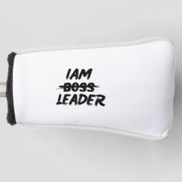 Personalisatie putter cover Iam leider niet boeken