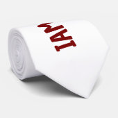 Personalisatie stropdassen iam leader niet boegero (Opgerold)