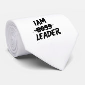 Personalisatie stropdassen iam leader niet boegero (Opgerold)