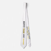 Personalisatie stropdassen iam leader niet boegero (Voorkant)