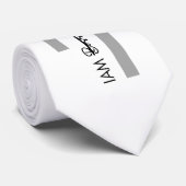 Personalisatie stropdassen iam leader niet boegero (Opgerold)