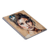 PERSONALISATIE: Veel aan mijn hoofd | Notitieboek (Rechterzijde)