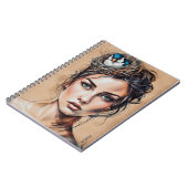 PERSONALISATIE: Veel aan mijn hoofd | Notitieboek (Linkerzijde)