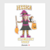 Personalisatie voor Pixerstick Sticker Halloween P (Vel)