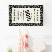 Personalisatie: Welkom bij mijn 90e verjaardag Spandoek (Insitu)