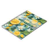 Personalise: 3D lemon Notitieboek (Linkerzijde)