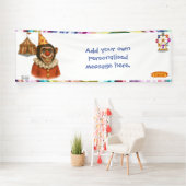Personalise: Chester the chimp clown Spandoek (Insitu)