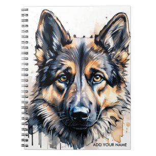 PERSONALISE Duitse Herdershond Notitieboek