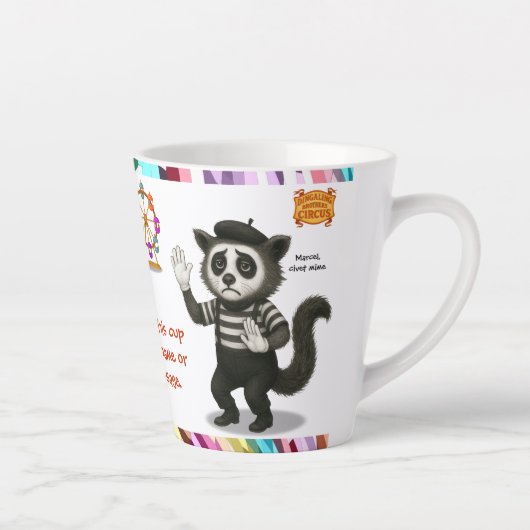 Personalise: Marcel, civet mime Latte Mok (Rechts)