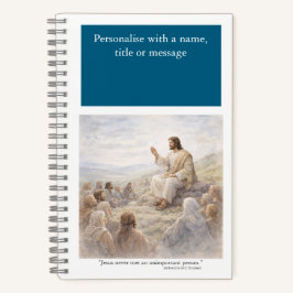 Personalise: No unimportant person Notitieboek