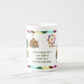 Personalise: Pierre pelican's brilliant beak Porselein Kop (Voorkant)