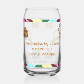 Personalise: Squirty squid Blikvorm Glas (Links)