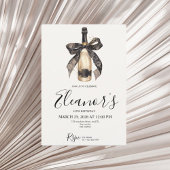 Personalised 18th Champagne Birthday Invitation Kaart
