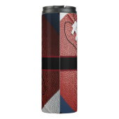 Personalised American Football Water Bottle Thermosbeker (Achterkant)