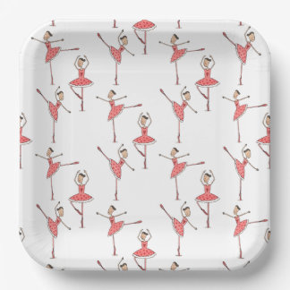 Personalised Ballerina Ballet Dancer Papieren Bordje