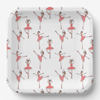 Personalised Ballerina Ballet Dancer Papieren Bordje