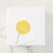 Personalised Balloon Party birthday christening  Bedankjes Labels (In situ)