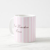Personalised Best Teacher Ever Mug Koffiemok (Voorkant links)
