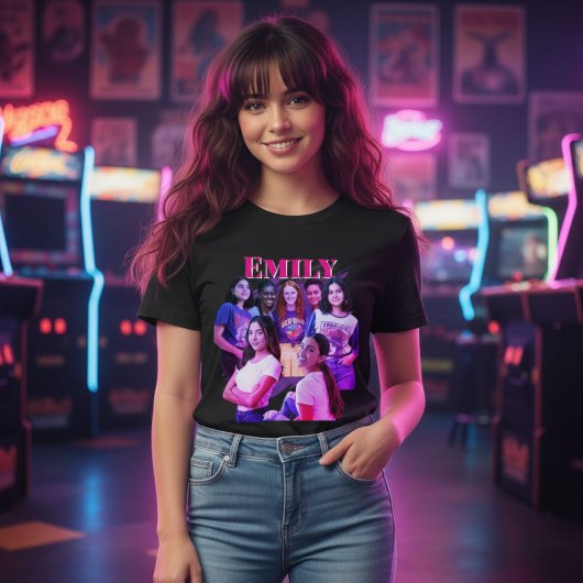 Personalised Bootleg Rap T-Shirt: Retro 90s  T-shirt