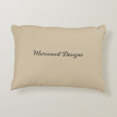 Personalised  Bridal Pillow-Happily Ever After Accent Kussen (Achterkant)