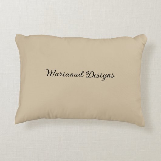 Personalised  Bridal Pillow-Happily Ever After Accent Kussen (Achterkant)