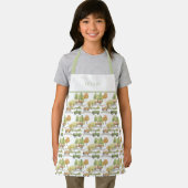 Personalised Cars Pattern Apron. Schort (Insitu)