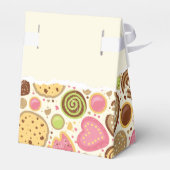 Personalised Christmas Gingerbread Favour Box Bedankdoosjes (Achterkant)