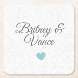 Personalised Coasters Kartonnen Onderzetters