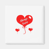 Personalised Coffee Mug For Girlfriend-Boyfriend Magneet (Voorkant)