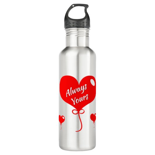 Personalised Coffee Mug For Girlfriend-Boyfriend Waterfles (Voorkant)